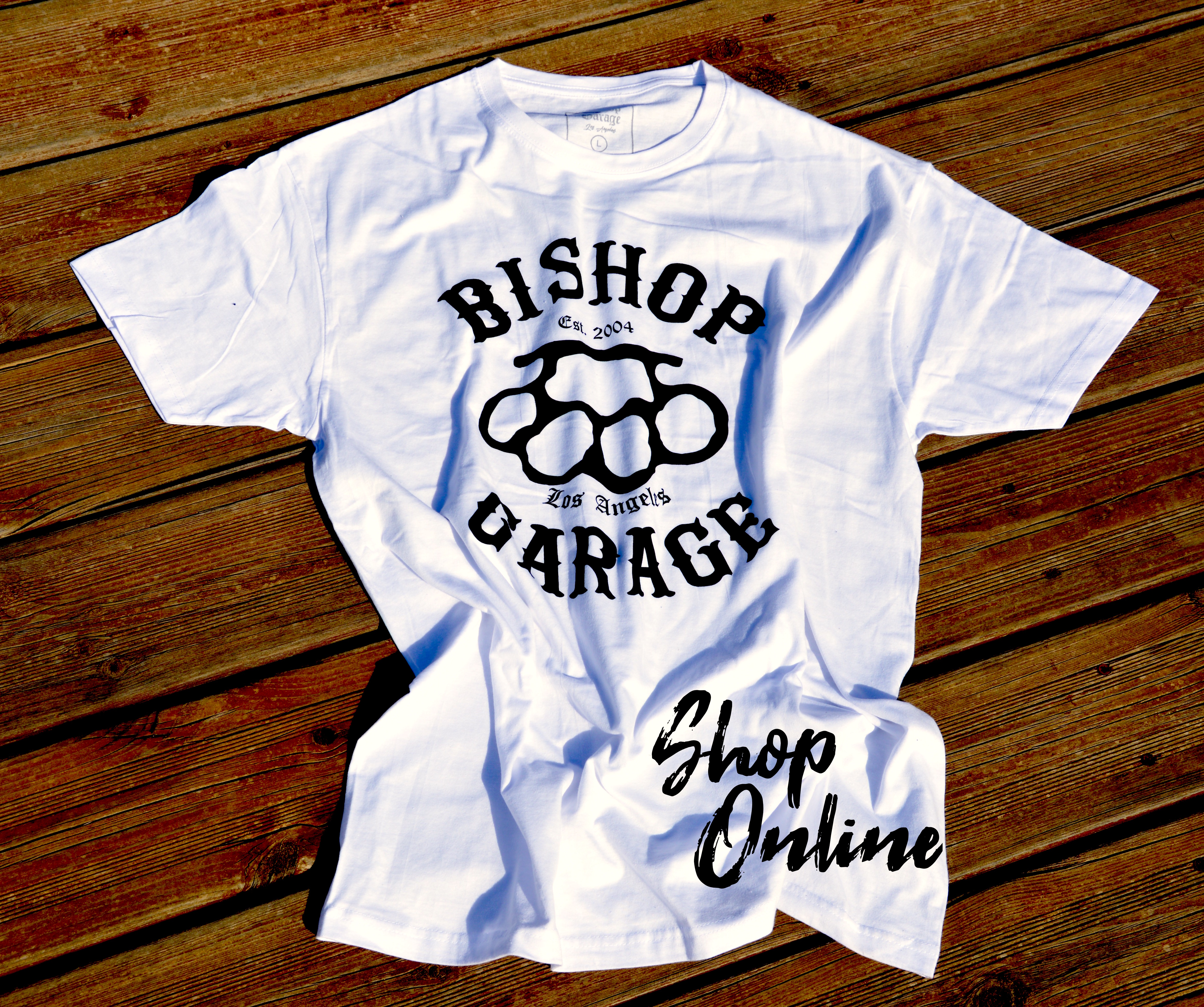 White Brass T-Shirt | Bishop Garage T-Shirts,Tank Tops ...