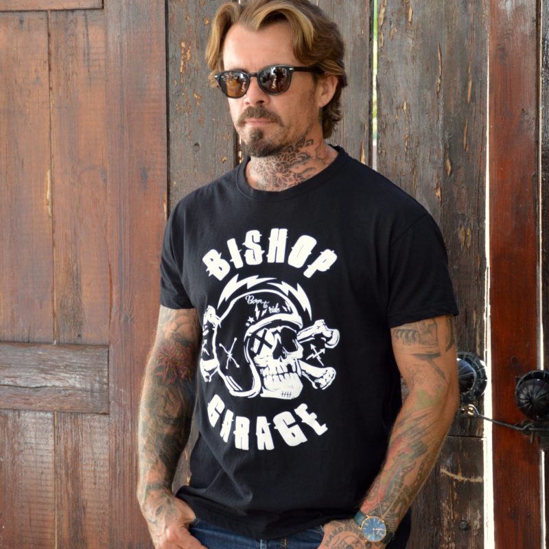 Black Biker T-Shirt